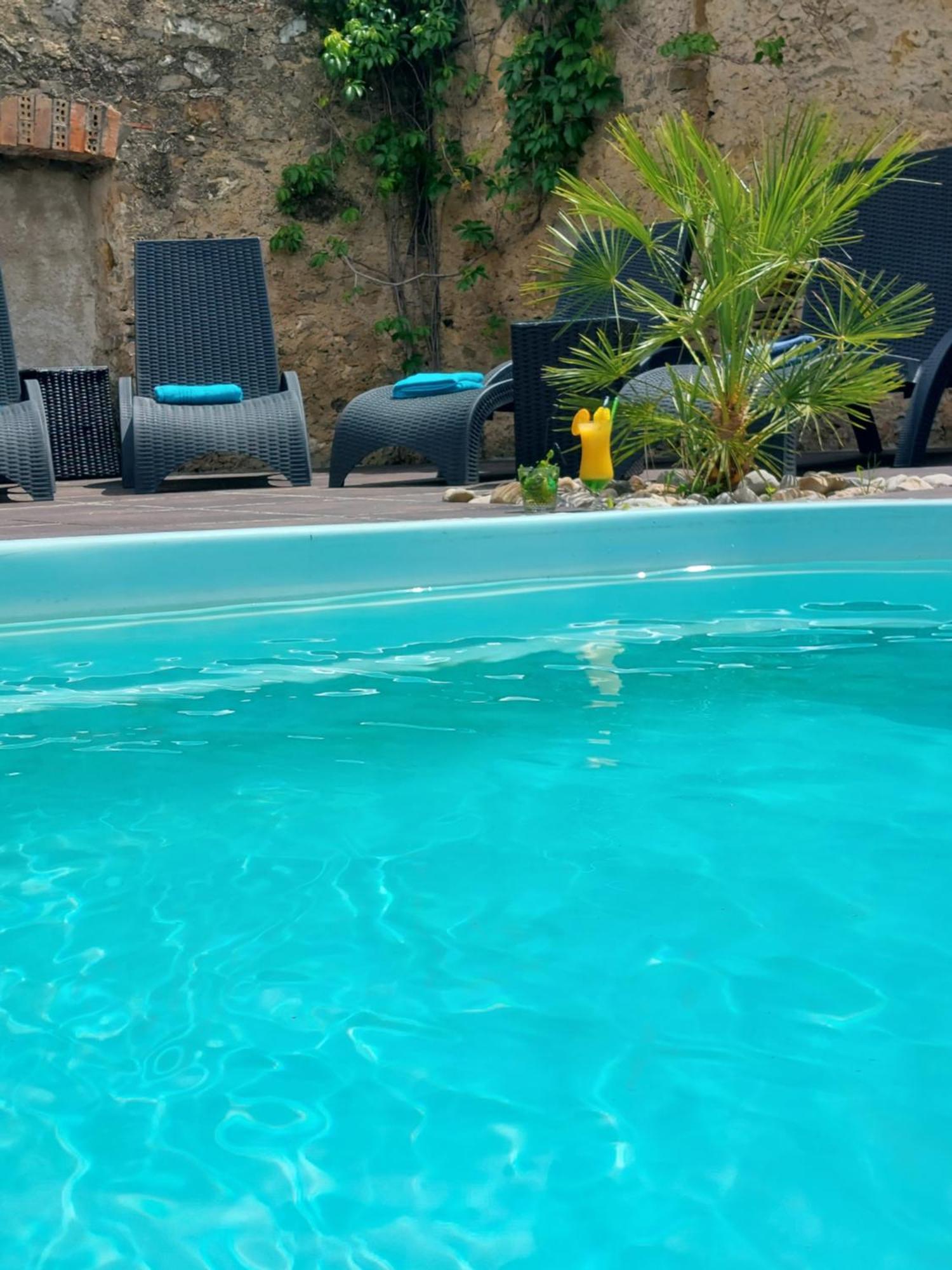 Hotel Restaurant L'Art Des Mets By Cote Jardin Conilhac-Corbieres Ngoại thất bức ảnh