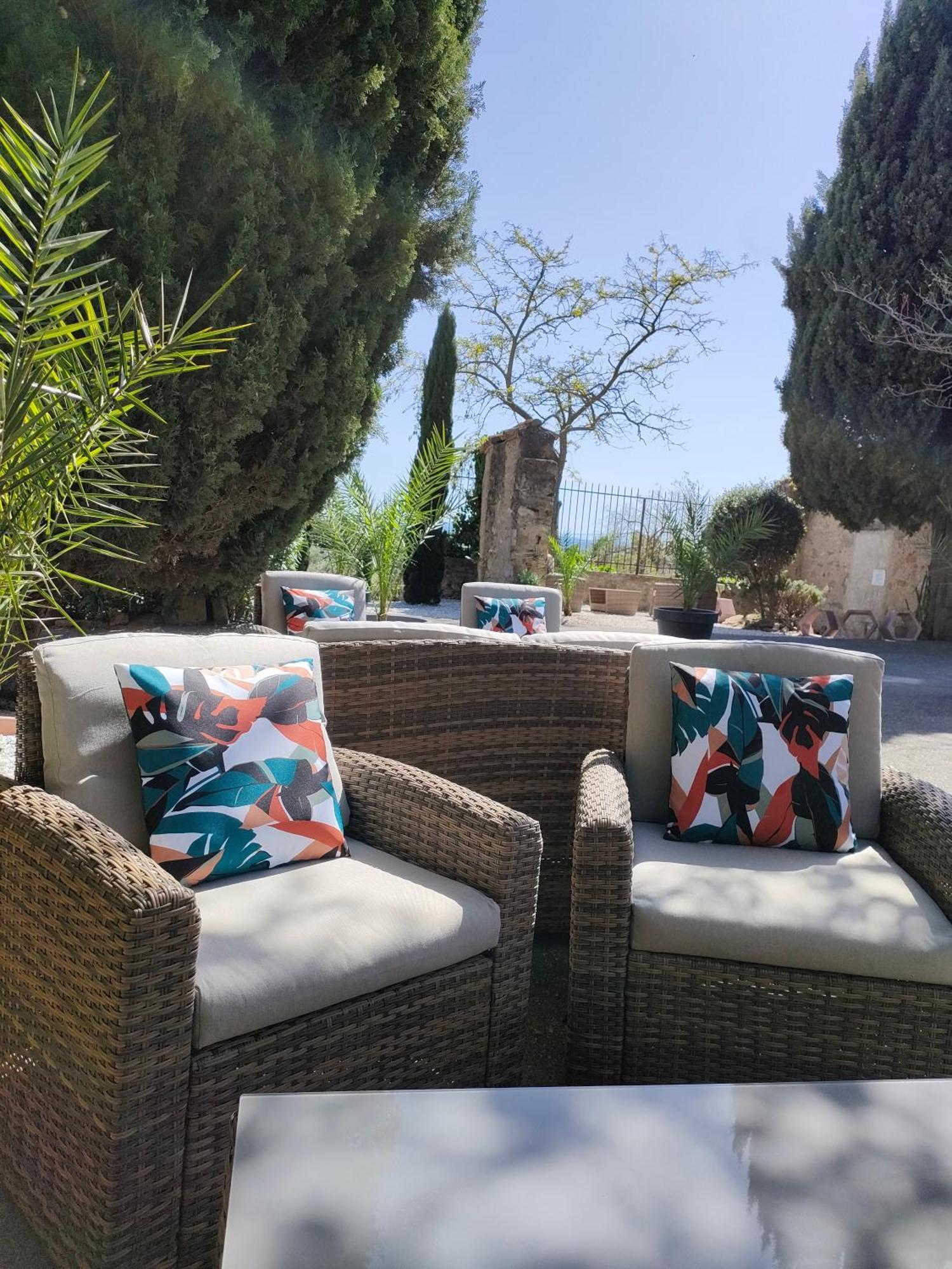 Hotel Restaurant L'Art Des Mets By Cote Jardin Conilhac-Corbieres Ngoại thất bức ảnh